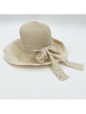 NWT 29 Palms Lace Floppy Summer Beach Hat OS